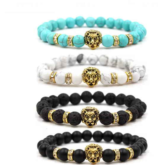Lion Head Bangle