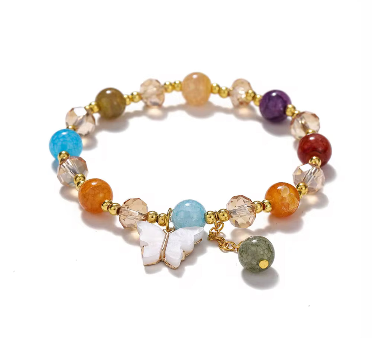 Crystal Colorful Butterfly