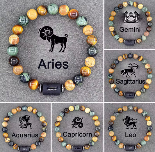 Zodiac Stone Bracelets